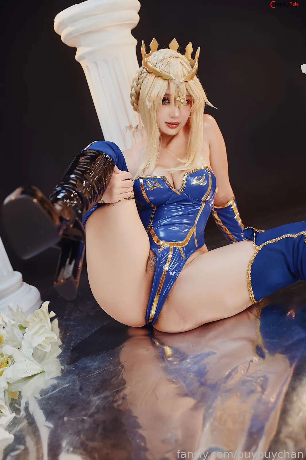 Puypuy プィプィ (Puypuychan) cosplay Artoria Lancer – Fate/Grand Order “135 photos and 24 videos”