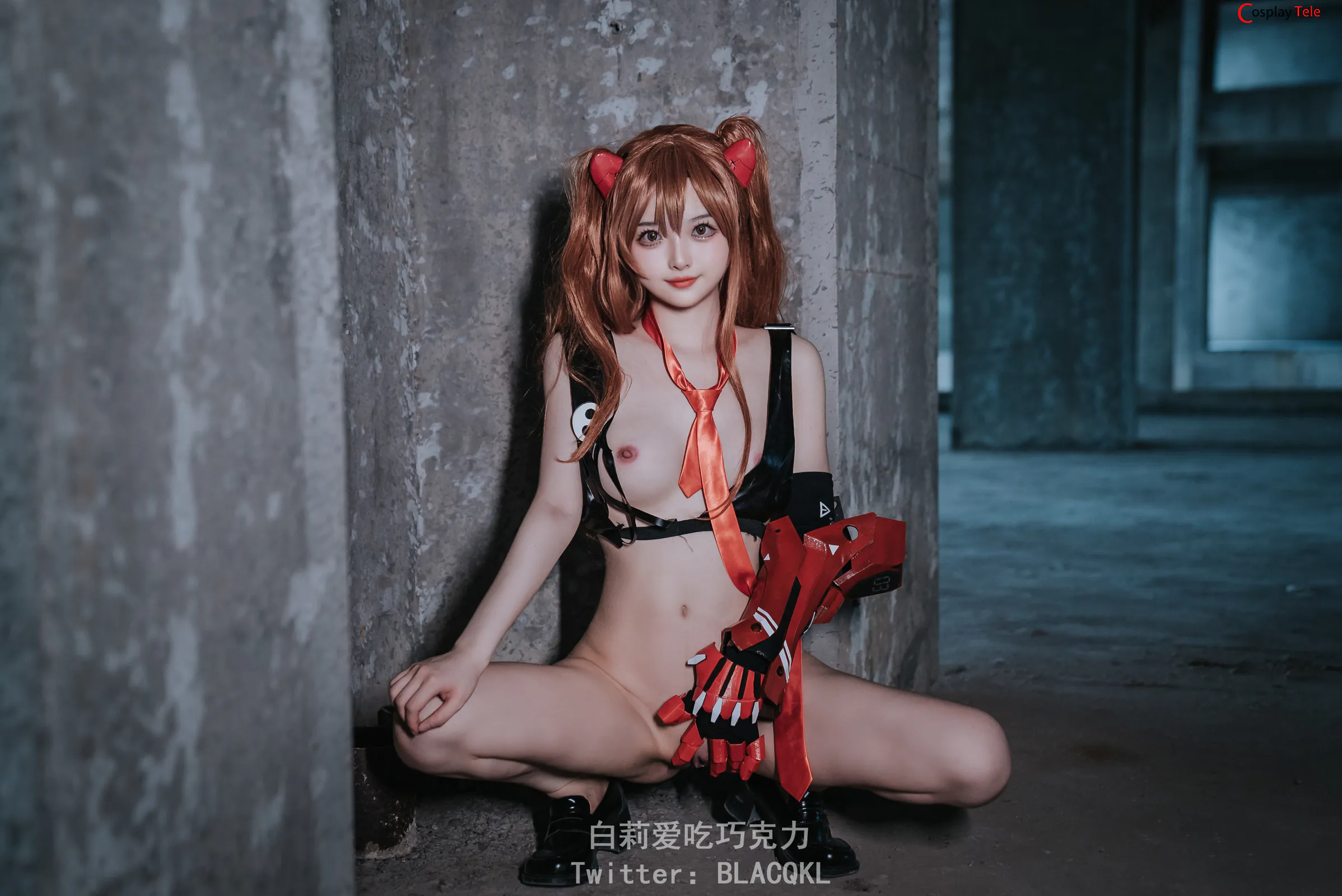 Blacqkl (白莉爱吃巧克力) cosplay Asuka Langley Soryu – Evangelion “97 photos”