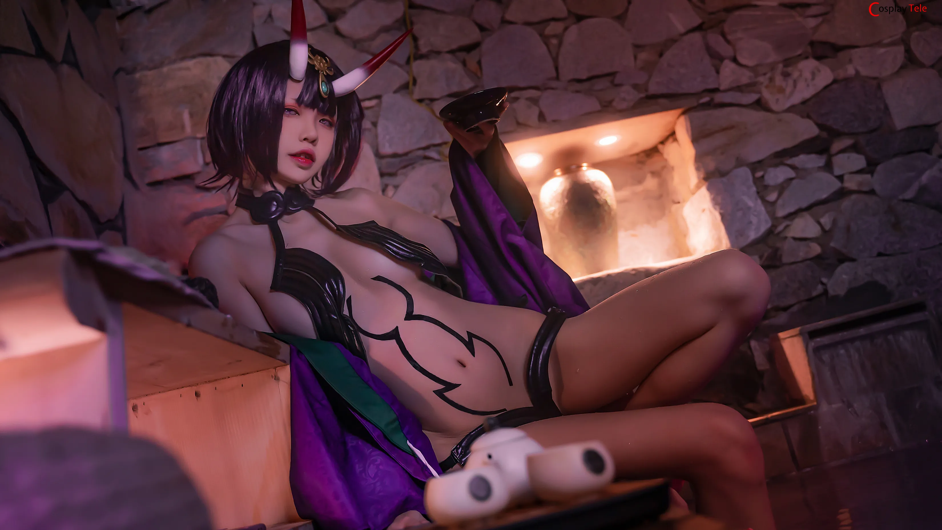 可可老师 (ARIZATUS1) cosplay Shuten Hot Spring – Fate/Grand Order “51 photos”
